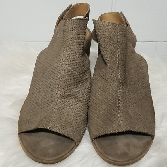 Franco Sarto Helix Slingback Peeptoe Bootie - Picture 4 of 9